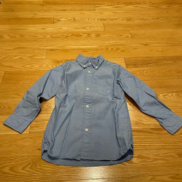 Tommy Hilfiger long sleeve button down shirt size 4-5 (xs) - Picture 2 of 7